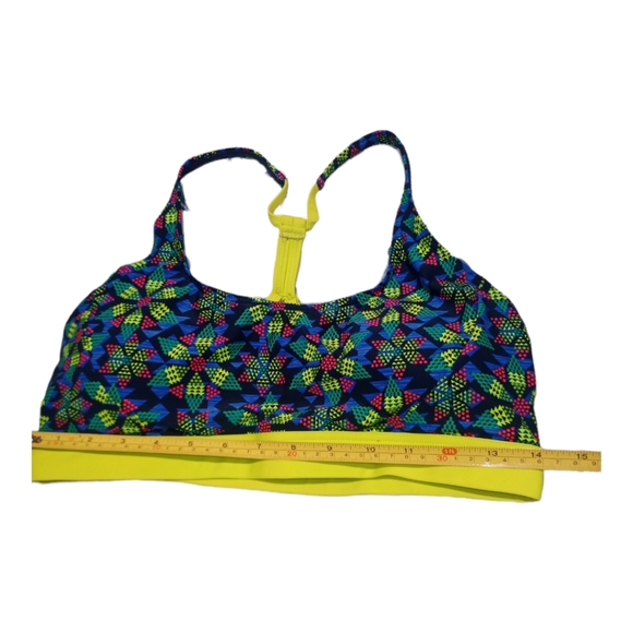 Tyr athletic swim top razorback size 14 16 for extra large geometrical shapes - Picture 8 of 9